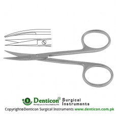 Iris Scissor Curved , 11.5 cm - 4 1/2"